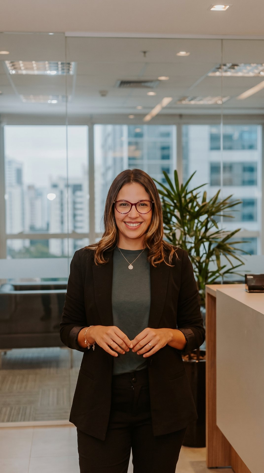 Karolina, sócia da Karli BPO Financeiro