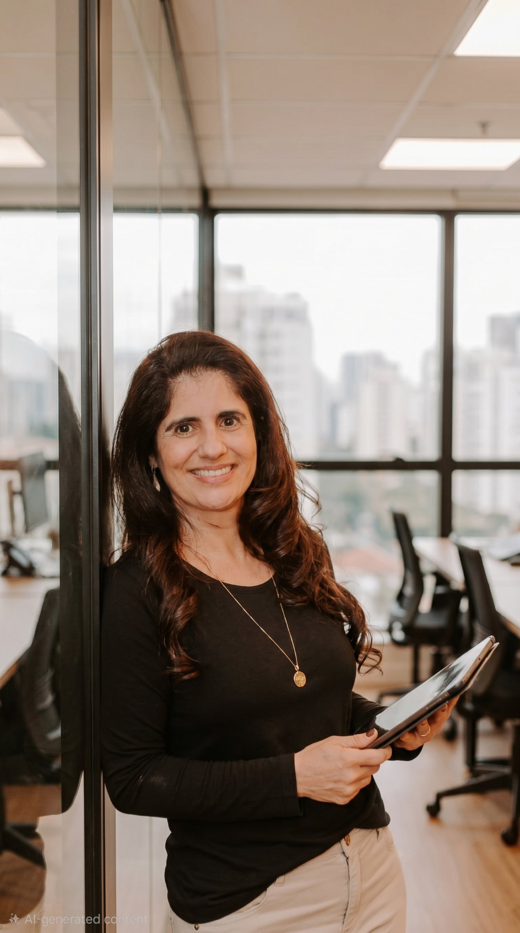 Liziane, sócia da Karli BPO Financeiro